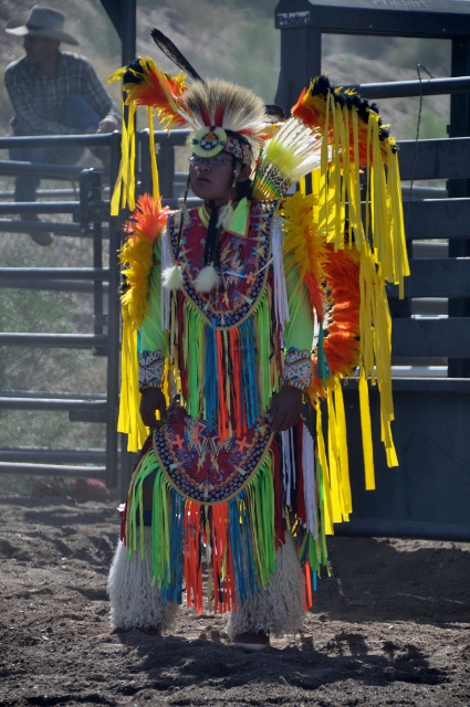 Native American dance performance